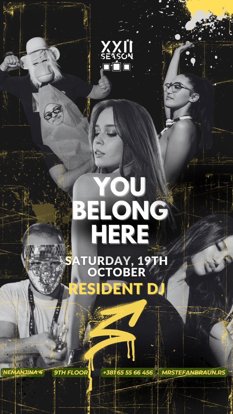 Mr Stefan Braun - YOU BELONG HERE