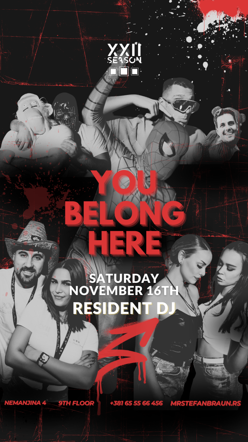 Mr Stefan Braun - YOU BELONG HERE