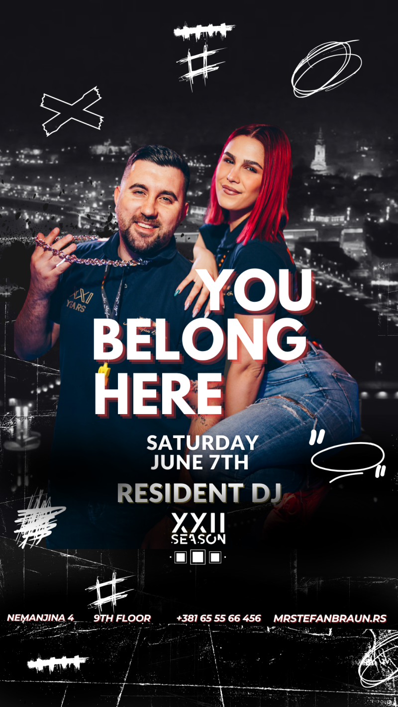 Mr Stefan Braun - YOU BELONG HERE